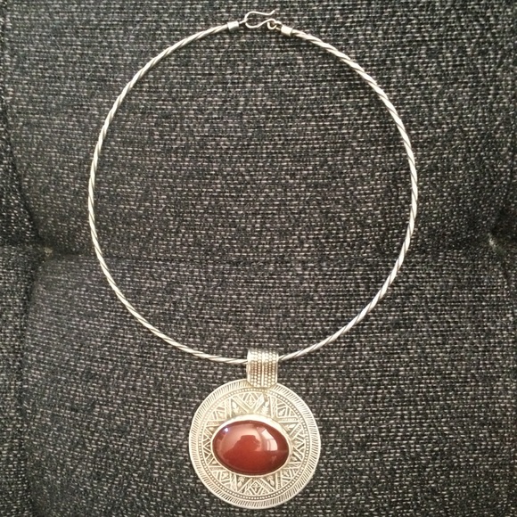 Beautiful genuine silver necklace from Egypt - Picture 2 of 8